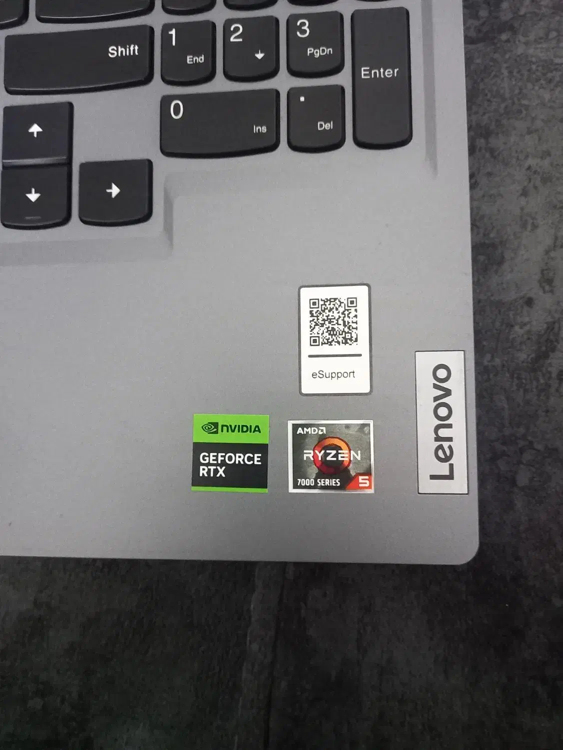 لپتاپ Lenovo LOQ RTX3050 مناسب بازی و مهندسی|رایانه همراه|قم, پردیسان|دیوار