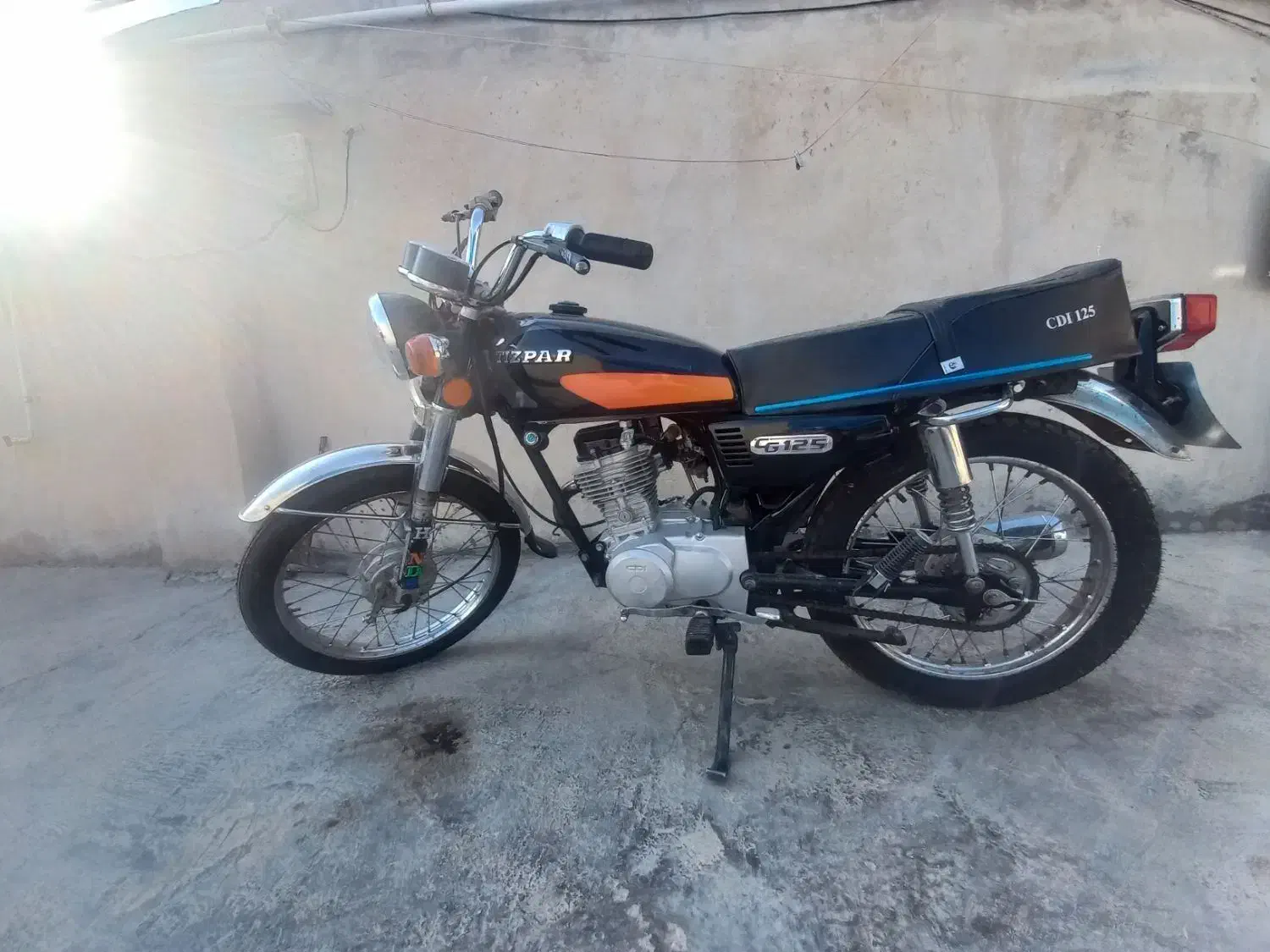 موتور چراغ گرد|موتورسیکلت|اسلامآباد غرب, |دیوار