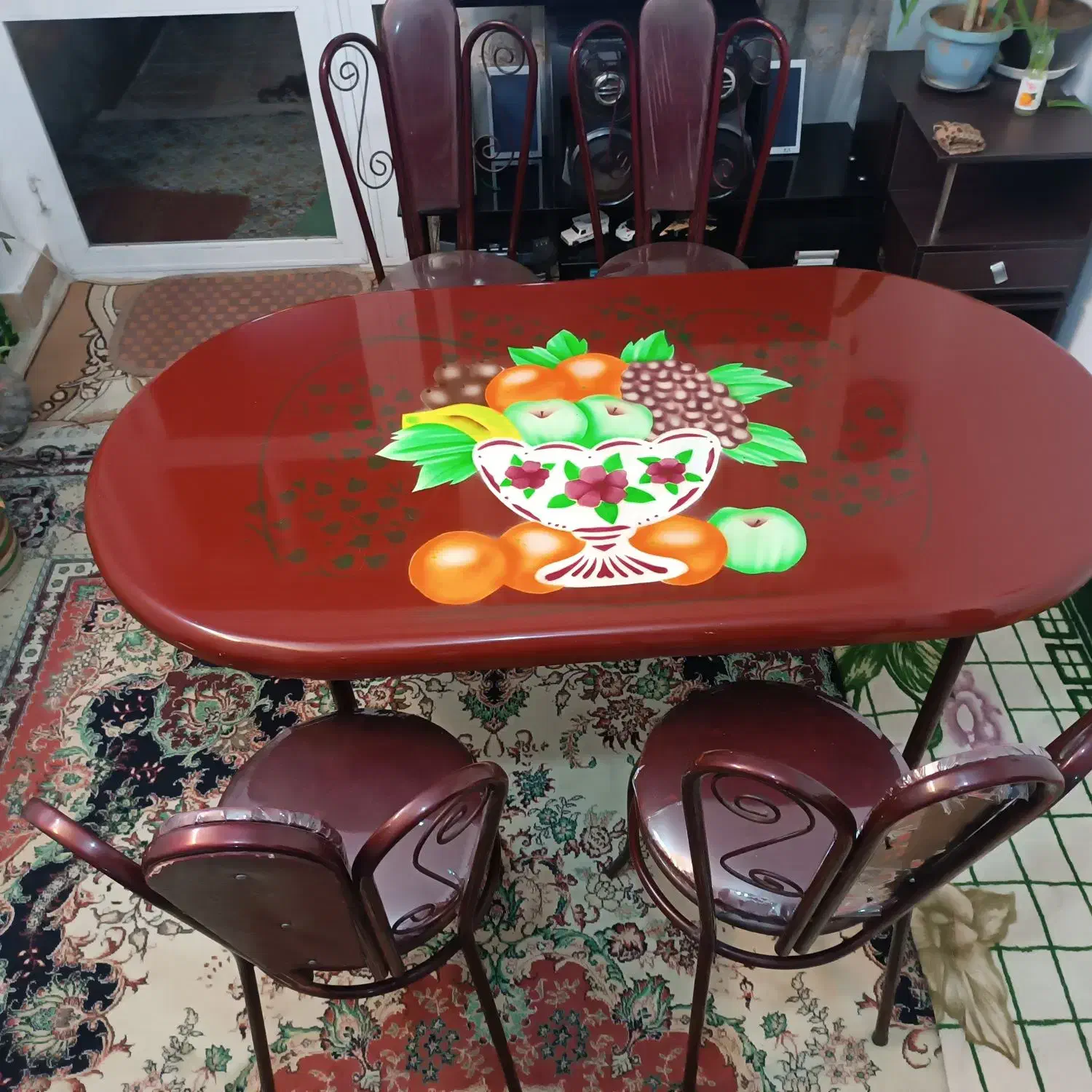 میز ناهار خوری 4 نفره|میز و صندلی غذاخوری|اصفهان, پرتمان|دیوار