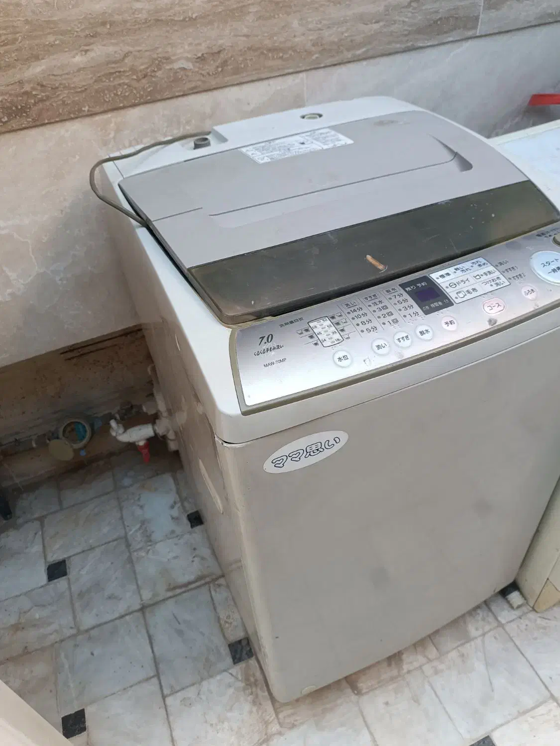 لباسشویی.درب بالا . سالم|ماشین لباسشویی و خشک‌کن لباس|قم, سرحوض|دیوار