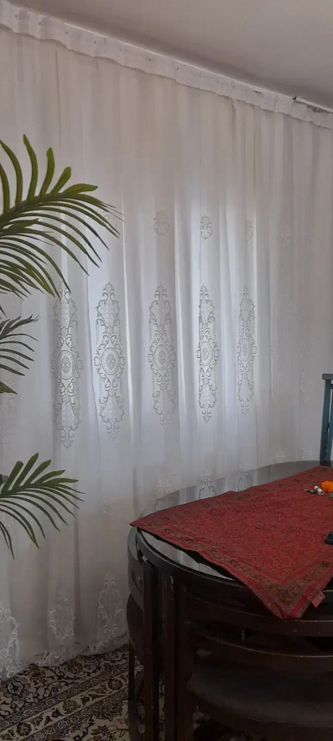 پرده ترک شاین دار پلیسه ،سه و نیم متری|پرده، رانر، رومیزی|لاهیجان, شیخ زاهد|دیوار