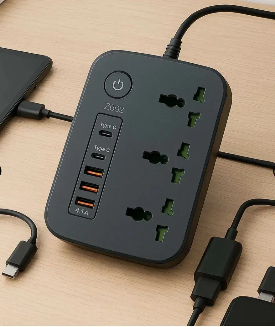 چند راهی برق چند کاره|قطعات و لوازم جانبی رایانه|اصفهان, باغ زرشک|دیوار