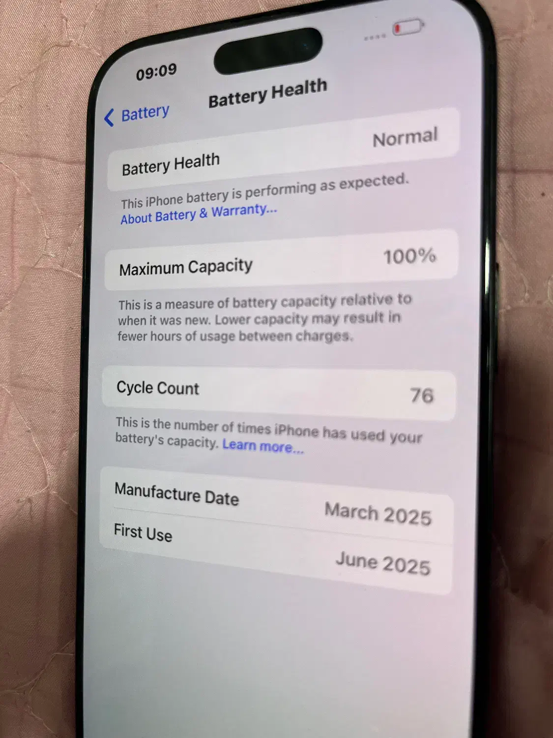 آیفون ۱۶ پروکس ۲۵۶ گیگ بلک|موبایل|آمل, |دیوار