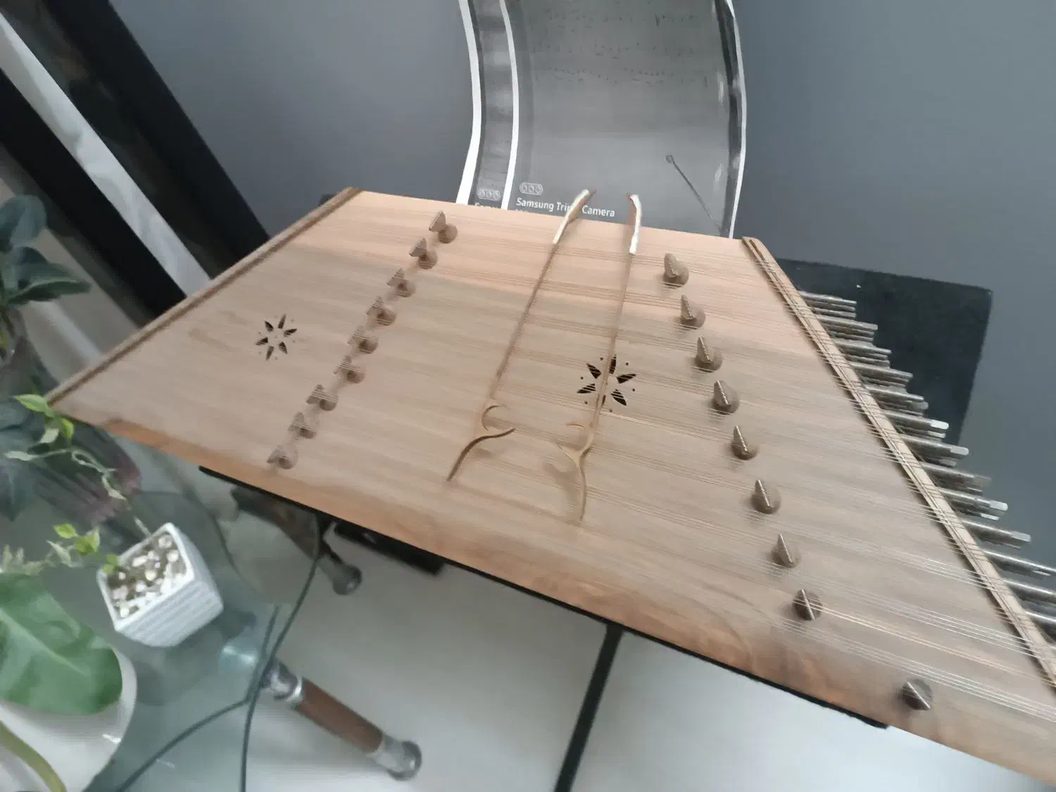 سنتور ماهور اصل تک مهره|سازهای سنتی|مشهد, شهرک رازی (شهرک غرب)|دیوار