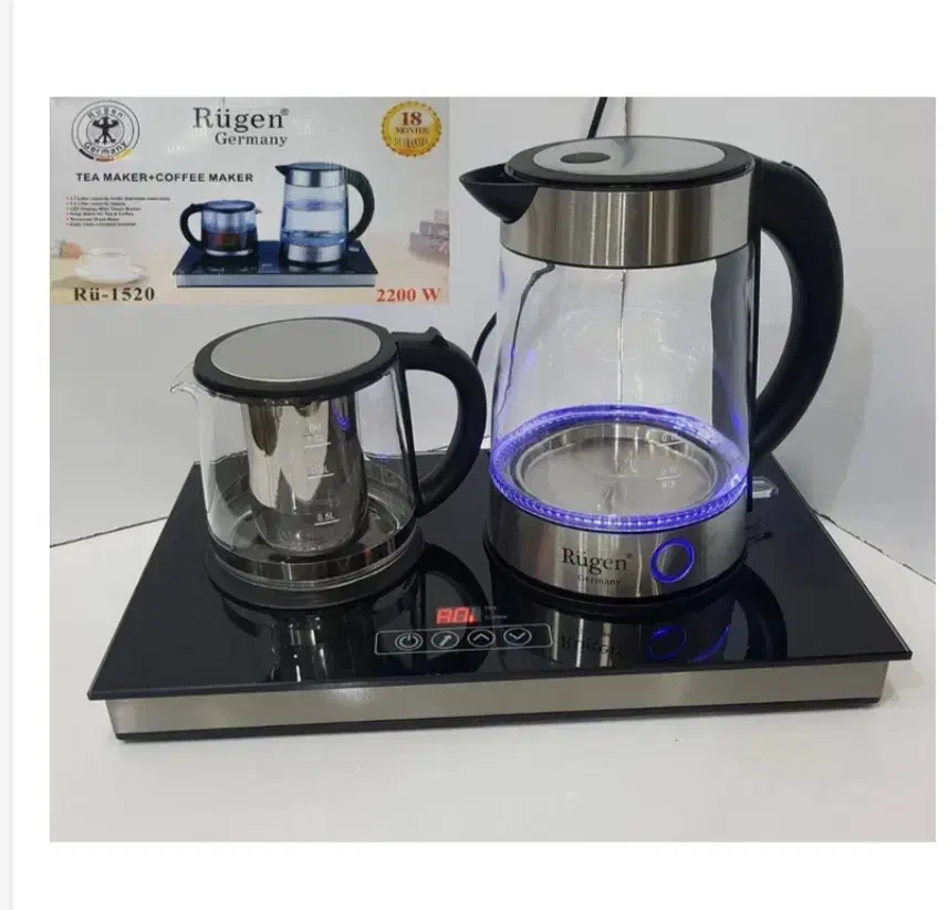 چای ساز کنار همی روگن آلمان|سماور، چای‌ساز، قهوه‌ساز|مهاجران, |دیوار