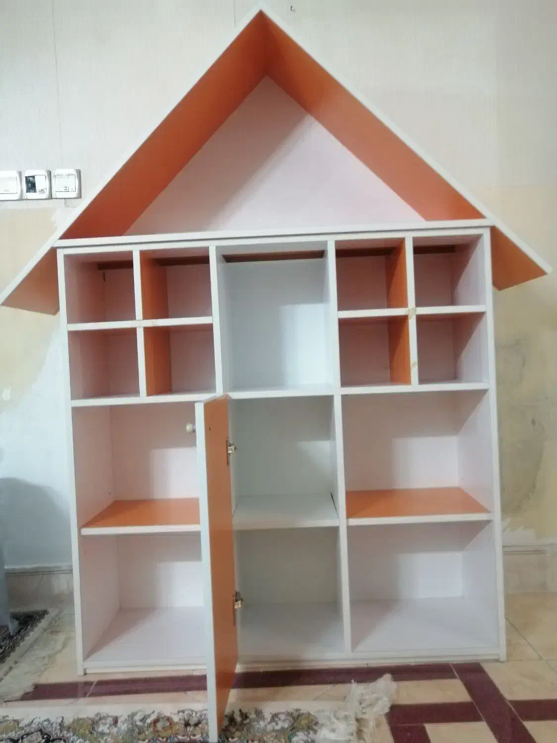 کلـبه لوازم تحـریر|کتابخانه، شلف، قفسههای دیواری|ری, فیروزآبادی|دیوار