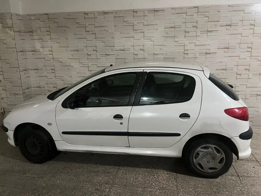 ۲۰۶ سفید مدل ۸۵ بی رنگ|خودرو سواری و وانت|قدس, شهر‌قدس|دیوار