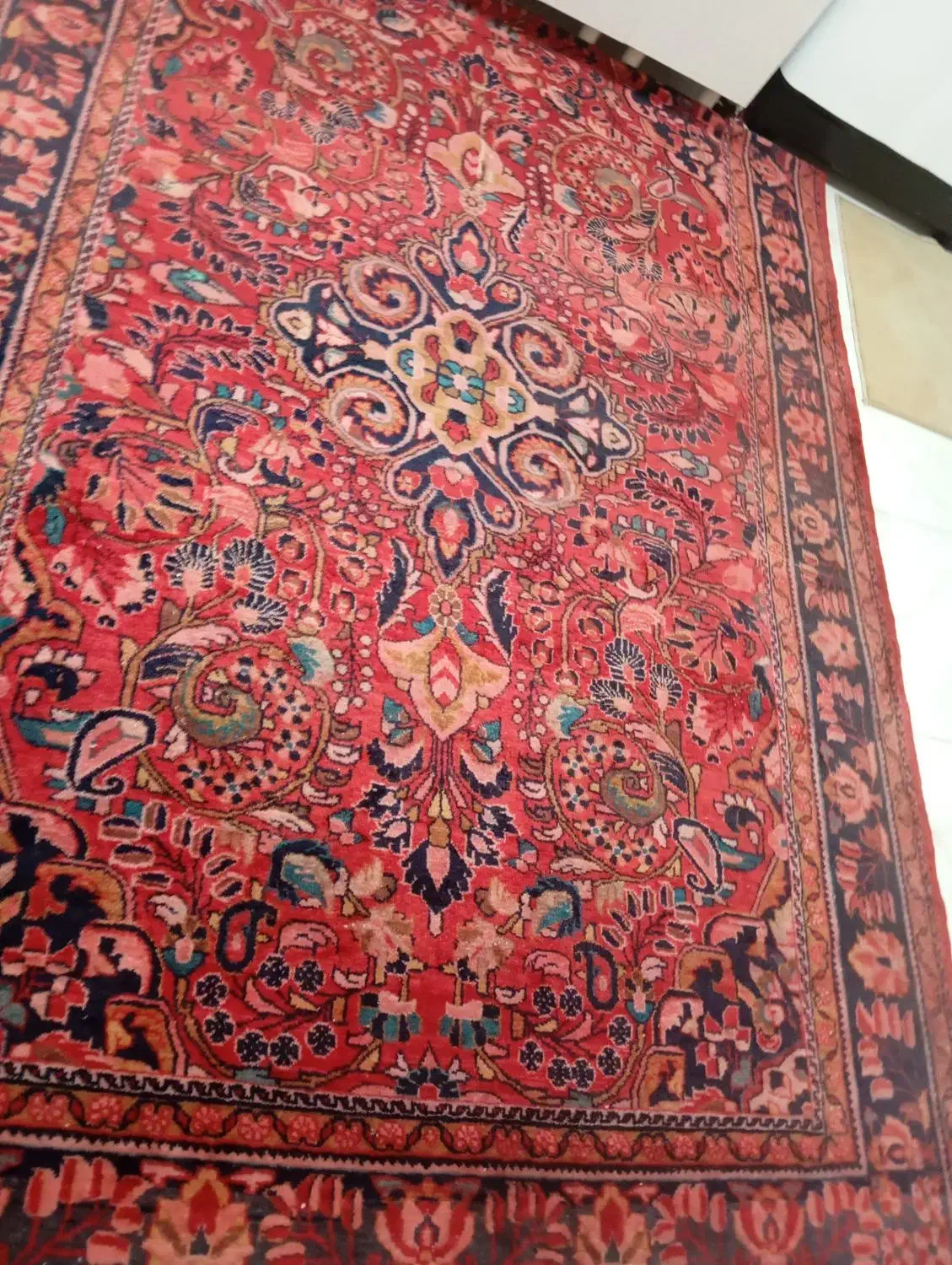 قالی دست بافت لری|فرش|الیگودرز, |دیوار