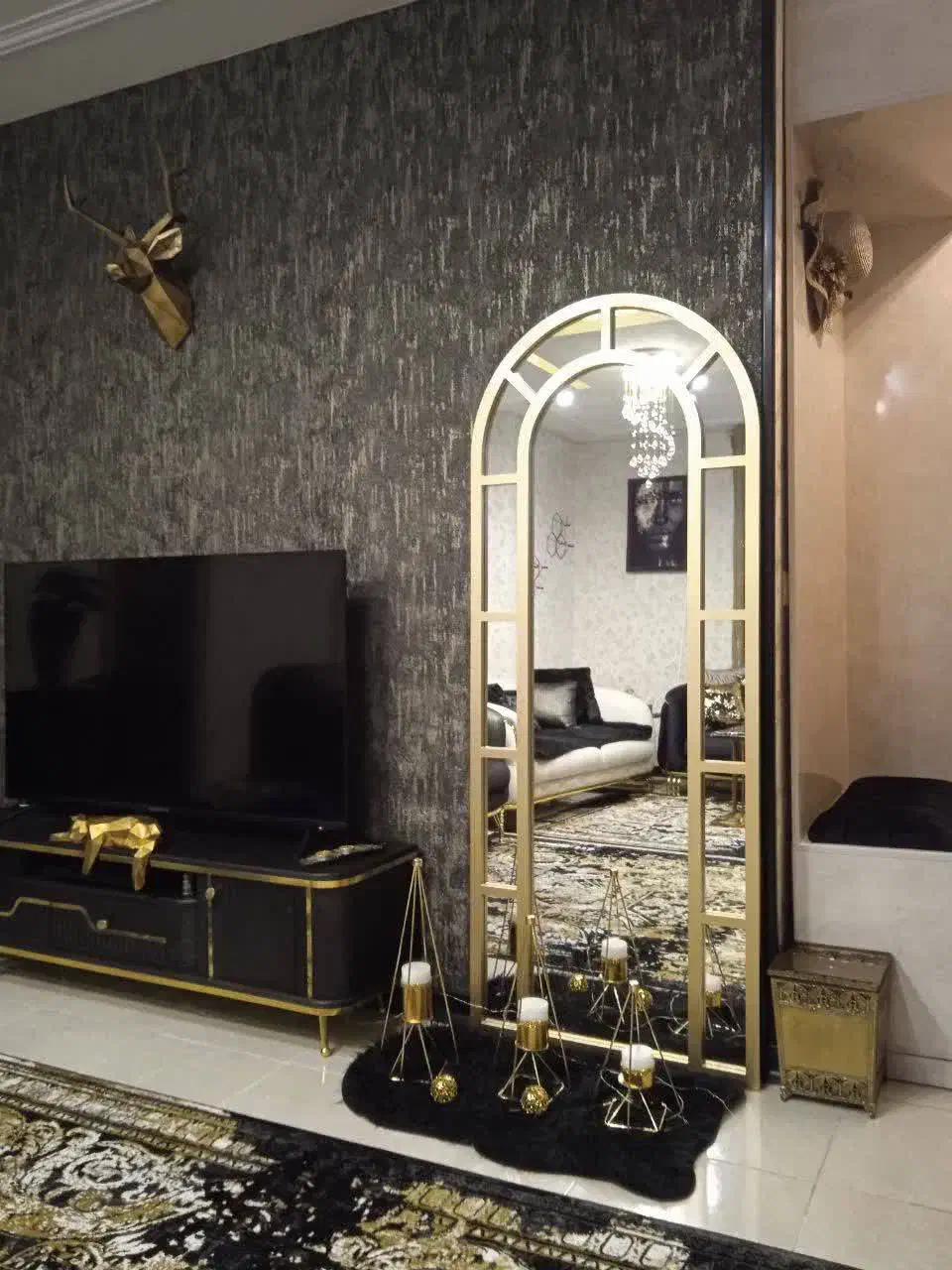 آینه قاب فلزی|آینه|پرند, فاز ۲|دیوار