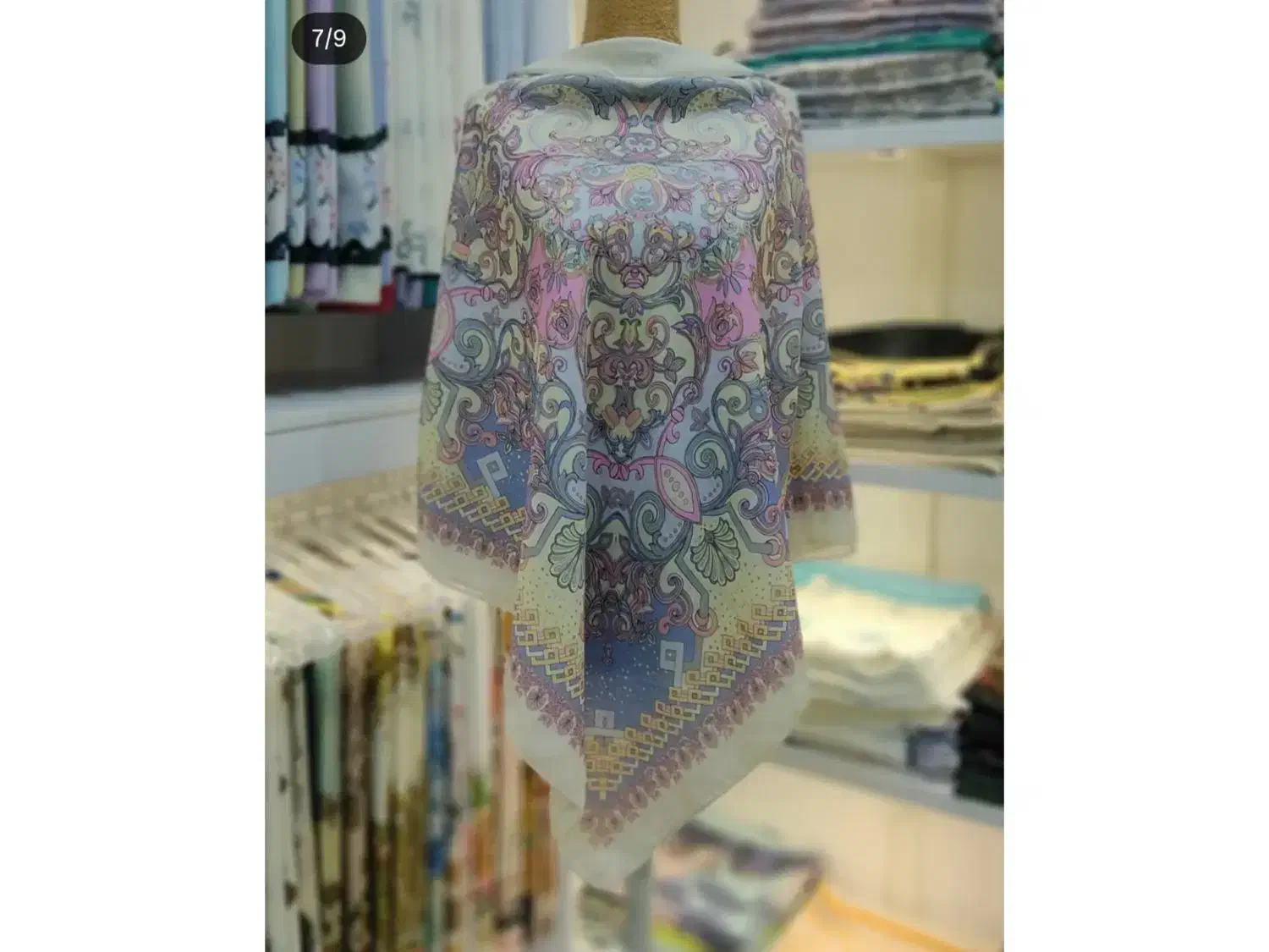 طرح جدید و بسیار زیبای روسری نخینه|لباس|گنبد کاووس, |دیوار