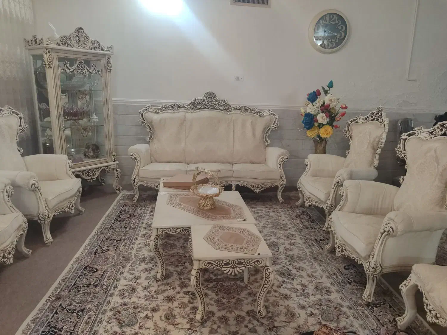 مبل و ویترین عروس|مبلمان خانگی و میز عسلی|قم, پردیسان|دیوار