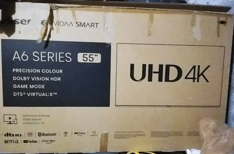 کارتن ال ای دی 55 نو|تلویزیون و پروژکتور|رامهرمز, |دیوار