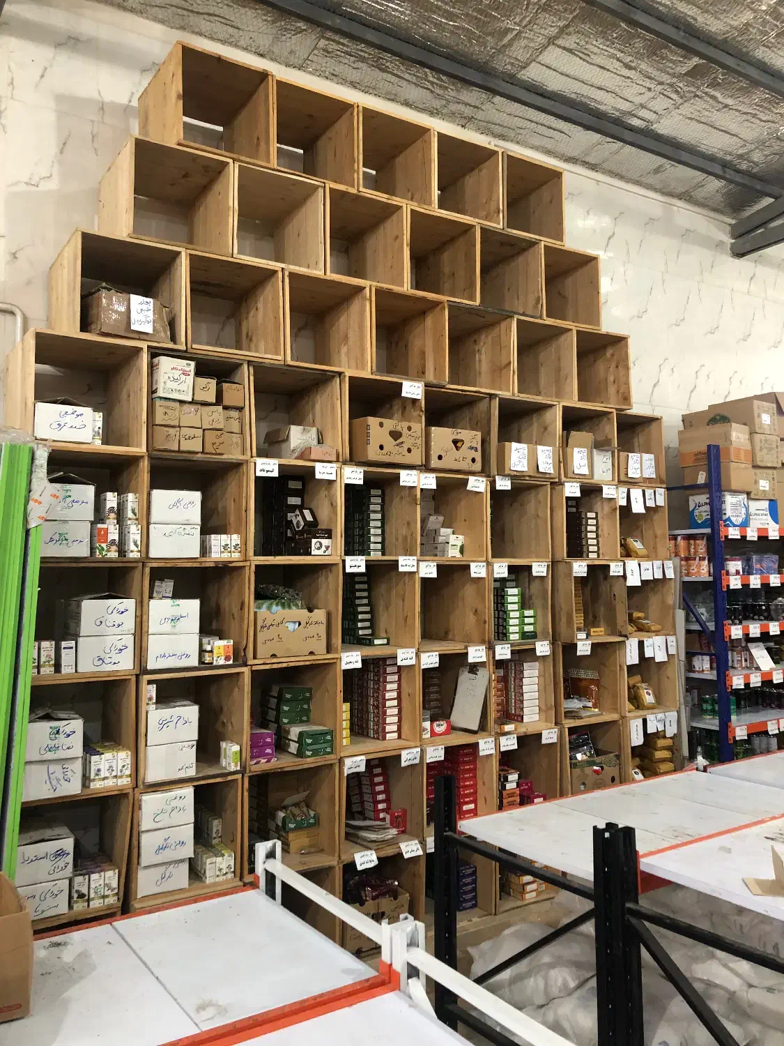 باکس چوبی جعبه چوبی|کتابخانه، شلف، قفسههای دیواری|احمدآبادمستوفی, |دیوار