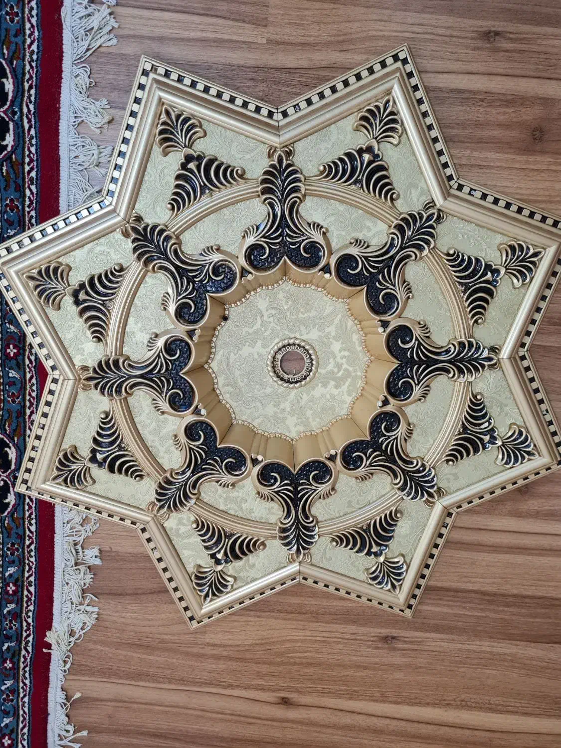 ۲ عدد دور لوستر|لوستر و چراغ آویز|تبریز, |دیوار