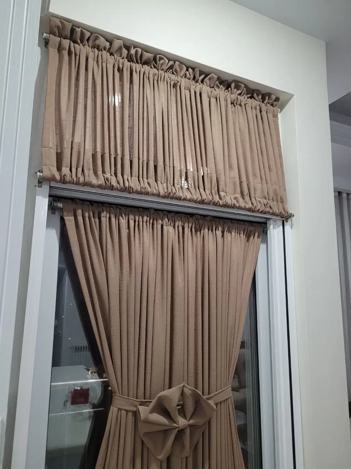 پرده درب تراس|پرده، رانر، رومیزی|تهران, تهرانسر مرکزی|دیوار