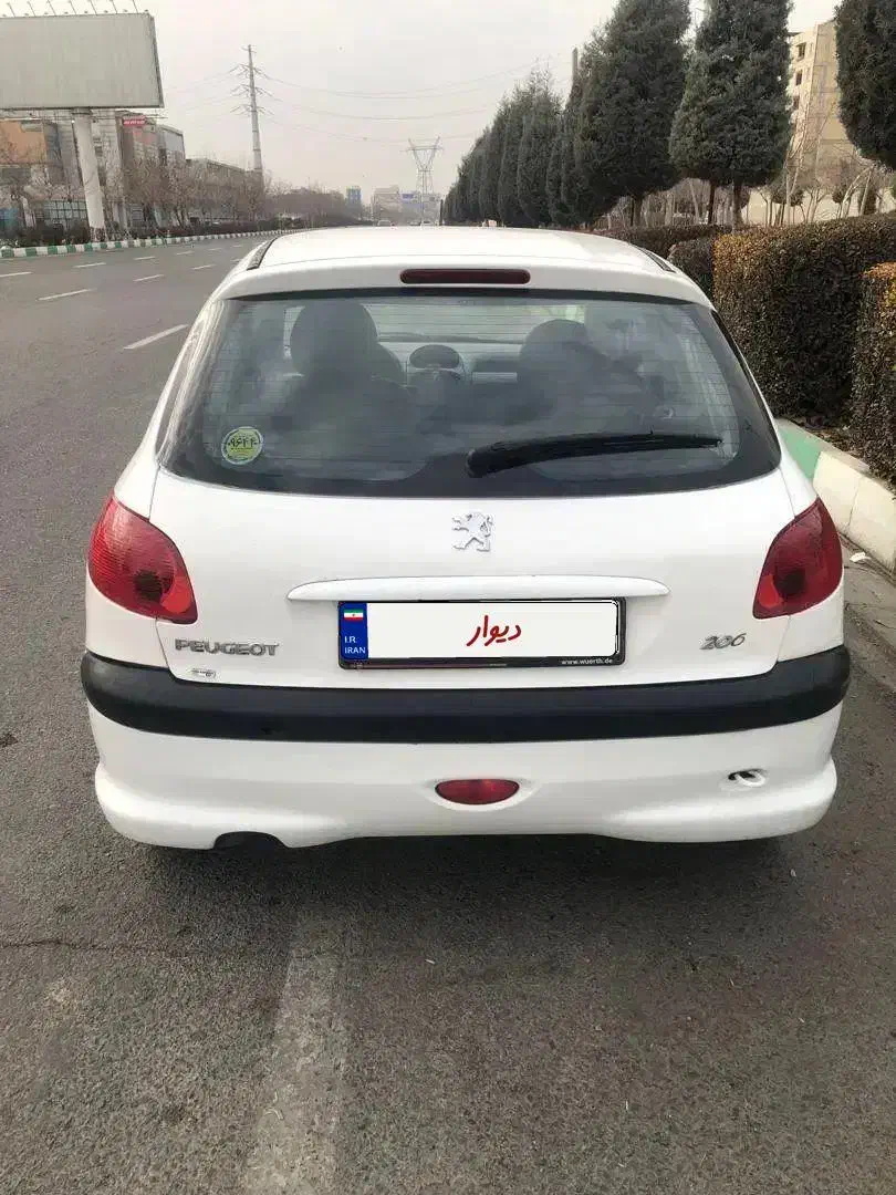 پژو ۲۰۶ تیوفایو فول|خودرو سواری و وانت|ملارد, |دیوار