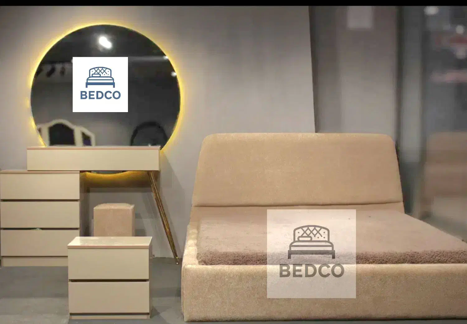 سرویس خواب یاتاک تمام هایگلاس دو نفره|تخت و سرویس خواب|تهران, شهرک ولیعصر جنوبی|دیوار