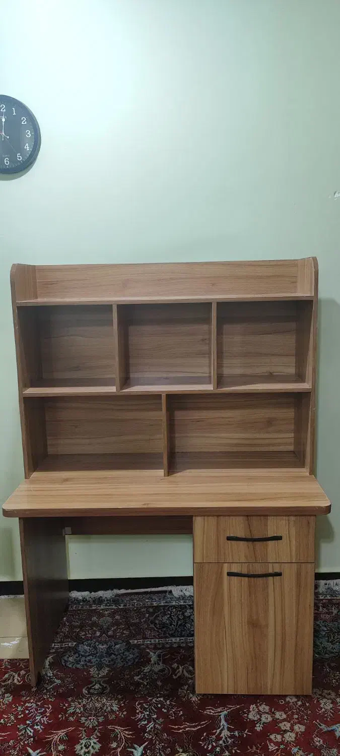 میز مطالعه وکتاب خونه|کتابخانه، شلف، قفسههای دیواری|دزفول, |دیوار