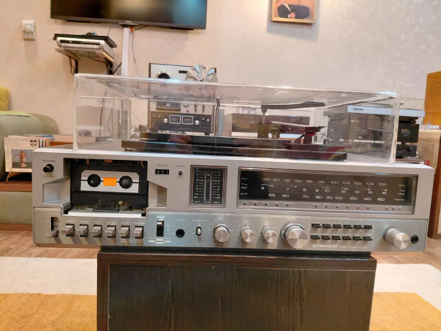 آمپلی، گرام، رسیور رادیو و دک کاست پایونیر|سیستم صوتی خانگی|تهران, فدک|دیوار