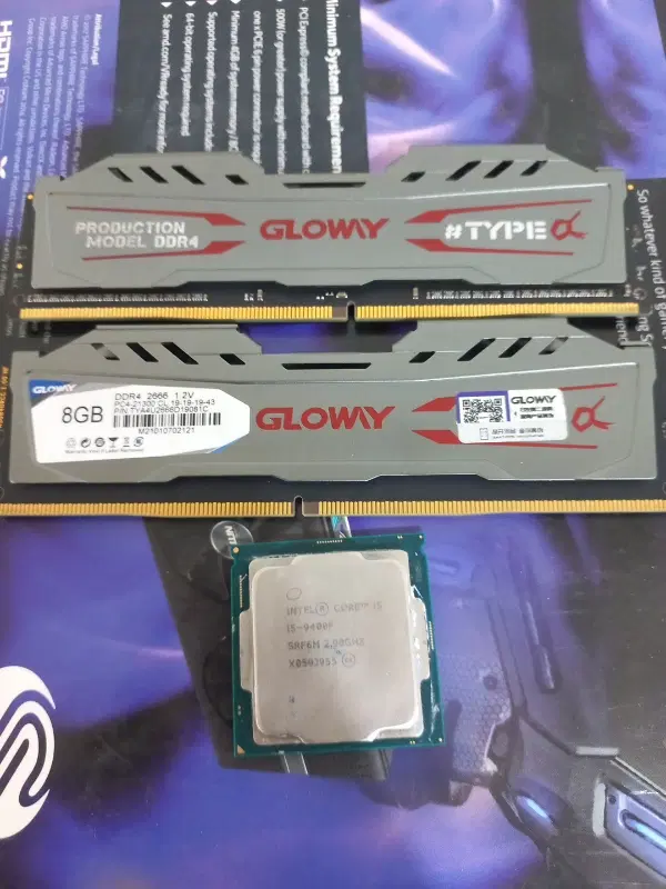cpu 9400f ram 2666 8gb|قطعات و لوازم جانبی رایانه|پاکدشت, پاکدشت (مامازند)|دیوار