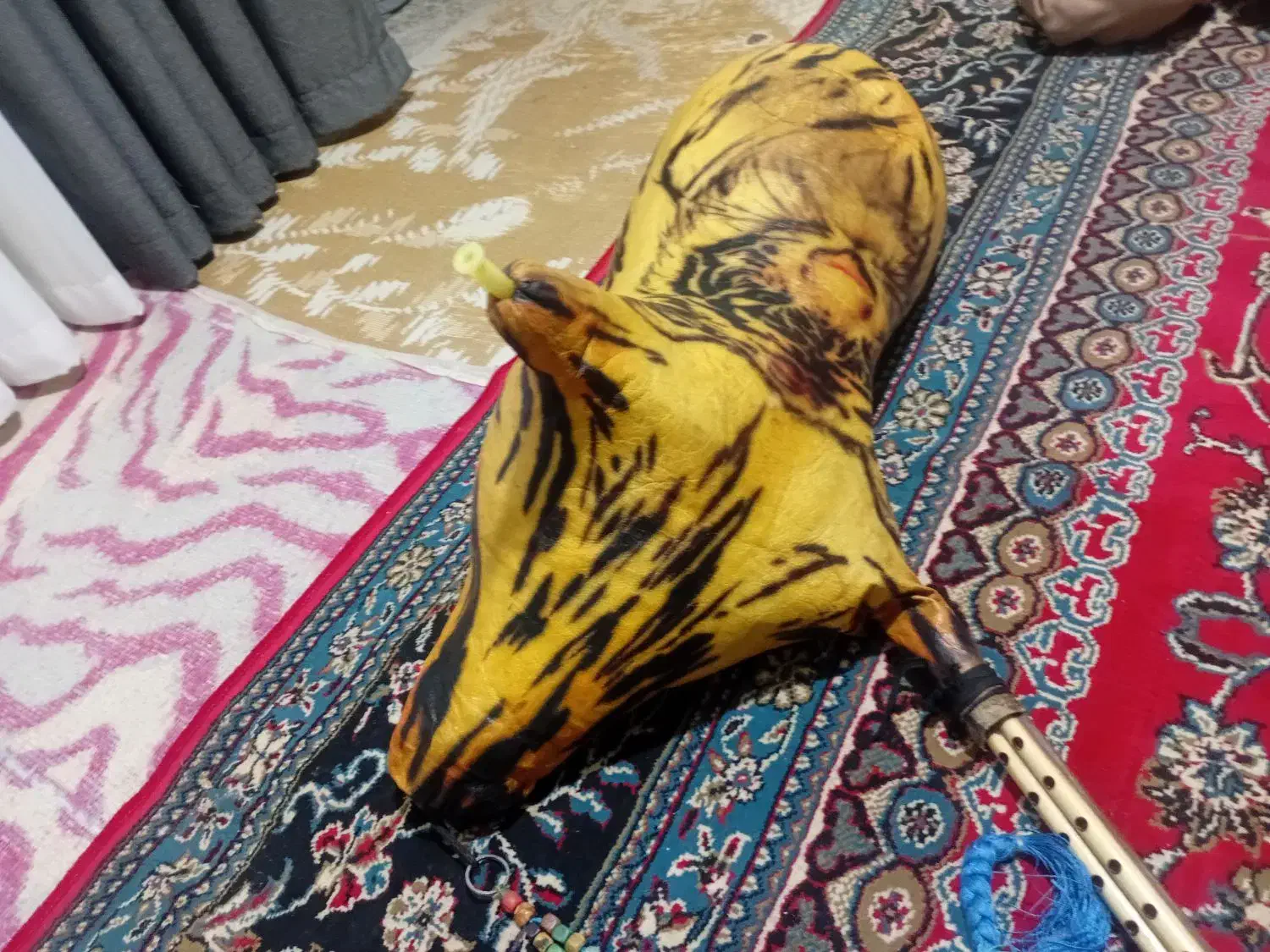 نی انبان|سازهای بادی|دوگنبدان, |دیوار