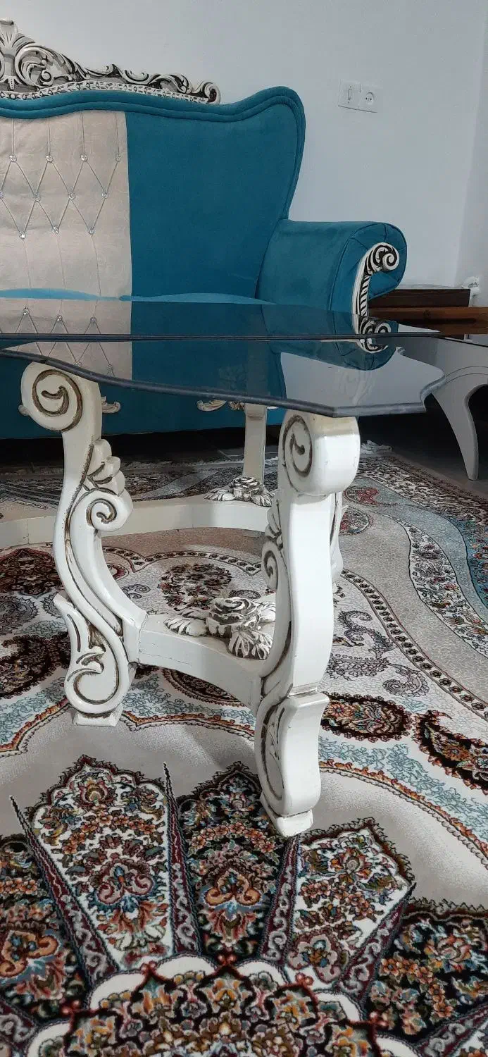 جلو مبلی و عسلی|مبلمان خانگی و میز عسلی|محلات, |دیوار