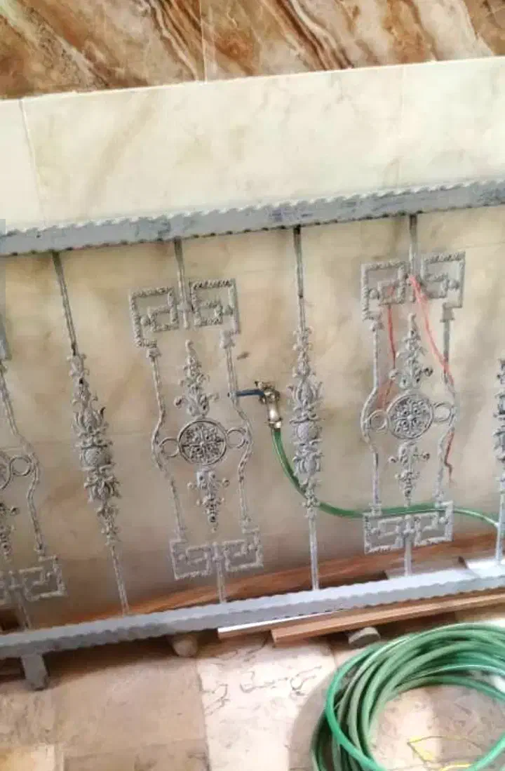 نرده- آهنی - فرفوژه|مصالح و تجهیزات ساختمان|خرمآباد (تنکابن), |دیوار