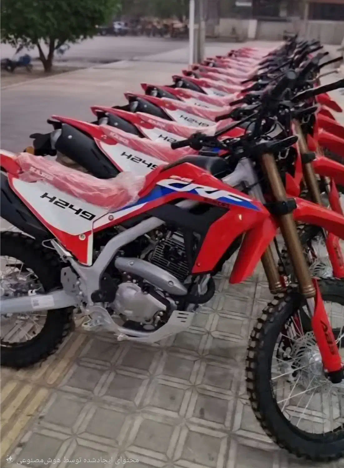 تریل CRF 250 کبیر مدل ۱۴۰۴ با اقساط بلند مدت|موتورسیکلت|تهران, دروازه شمیران|دیوار