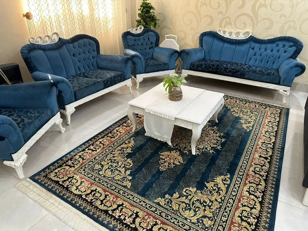 مبل ۷ نفره|مبلمان خانگی و میز عسلی|چمران, |دیوار