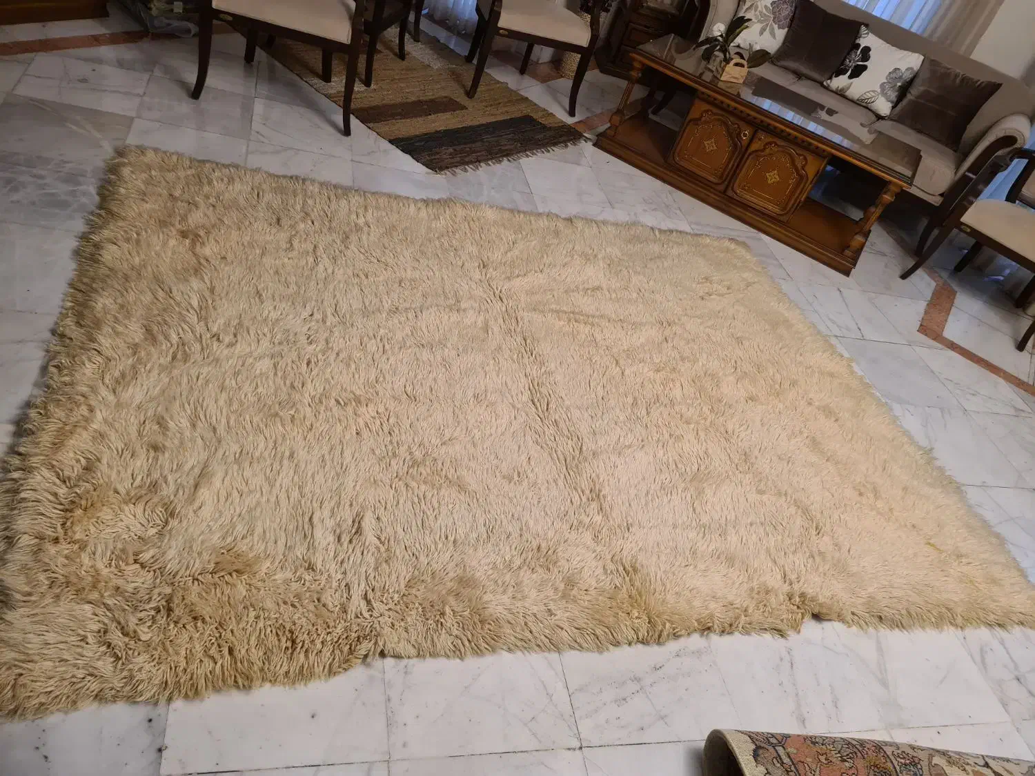 قالیچه پوست طبیعی|فرش|تهران, سازمان برنامه شمالی|دیوار