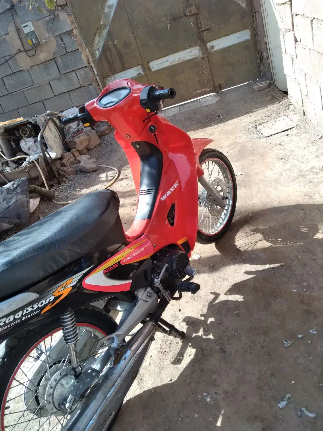 موتور لاکی|موتورسیکلت|جلگه رخ, |دیوار