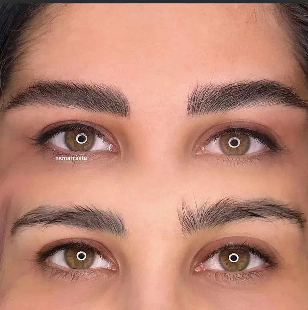 مدل آرایش دائم(ابرو،خط چشم،رژ لب)|خدمات آرایشگری و زیبایی|هشتگرد, هشتگرد قدیم|دیوار