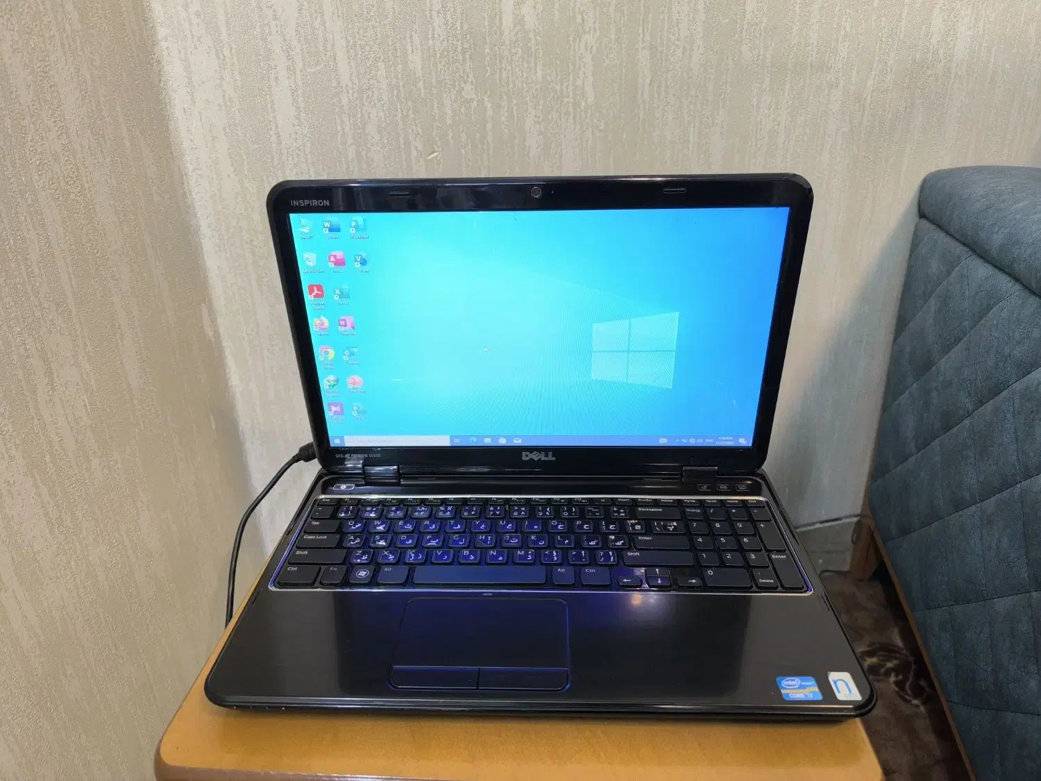 لپ تاپ دل i7 هشت هسته ای و دو گرافیکه تمیز|رایانه همراه|شیراز, زرهی|دیوار