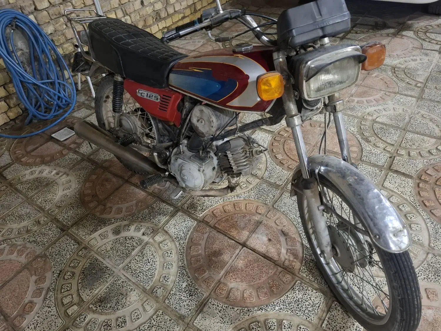 متور یاماها طرح هندا|موتورسیکلت|فولادشهر, فولادشهر|دیوار