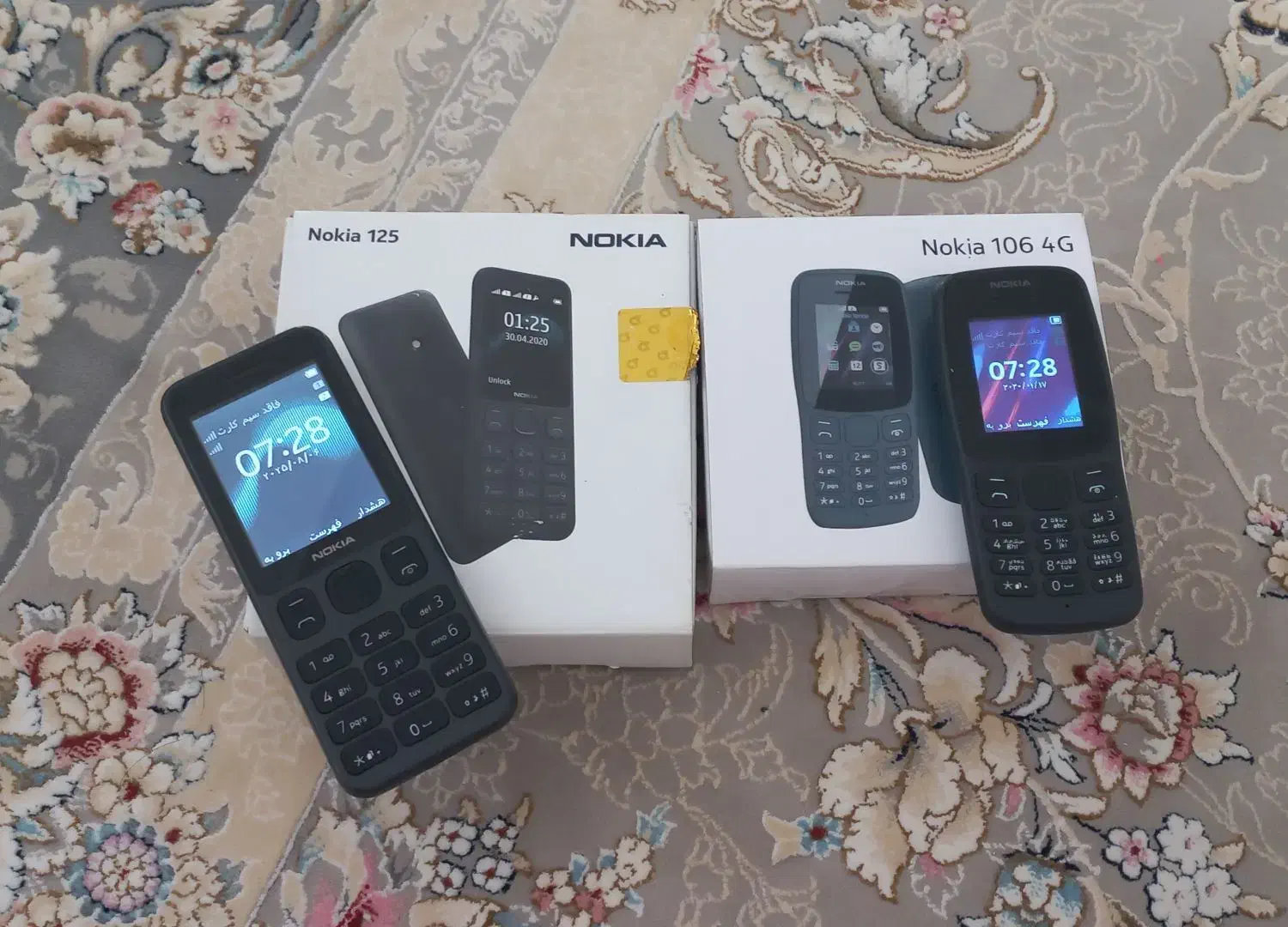 گوشی ساده نوکیا ۱۰۶ و نوکیا ۱۲۵|موبایل|بیرجند, |دیوار