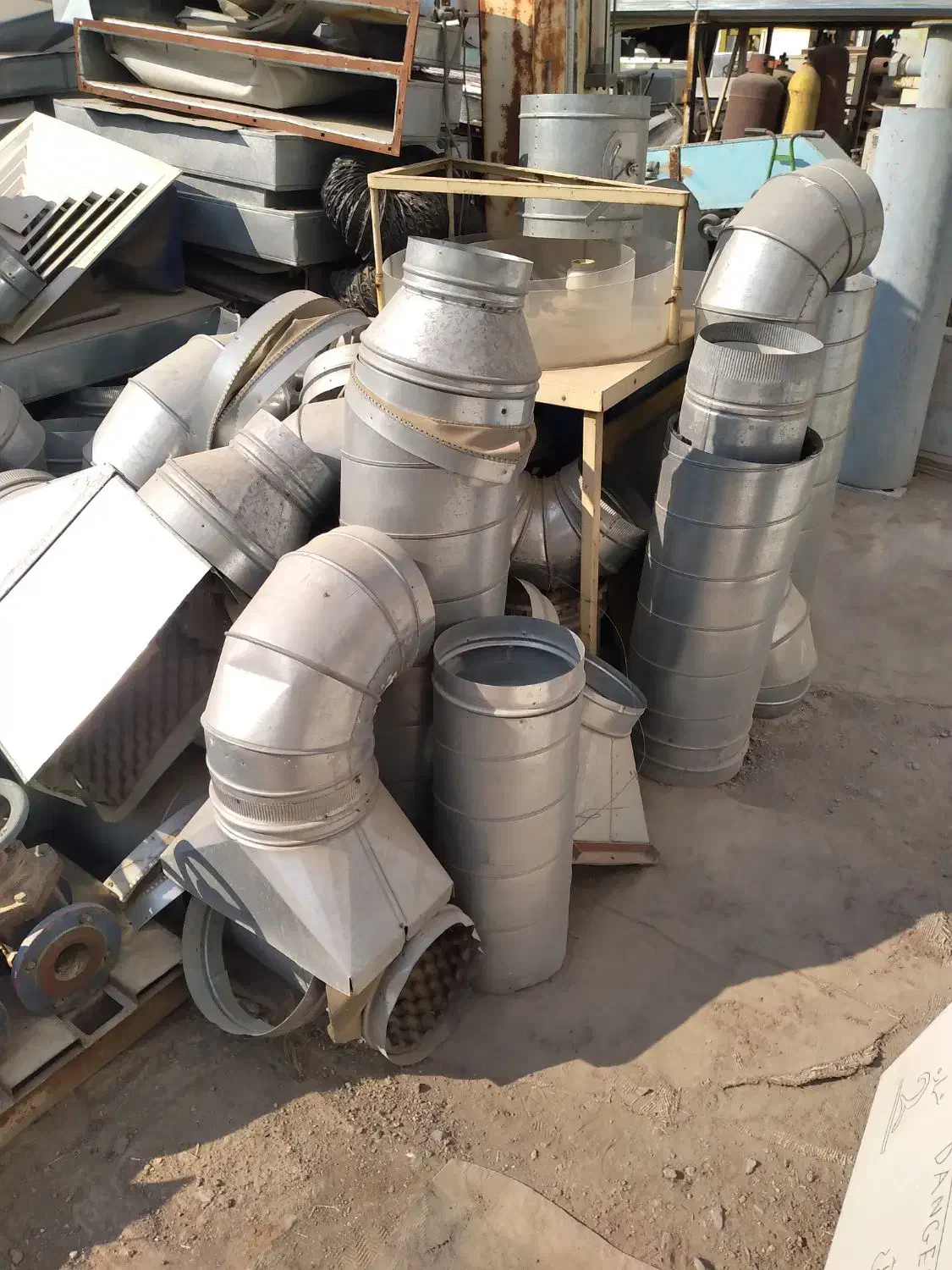 لوله تهویه هوا و اتصالات|مصالح و تجهیزات ساختمان|صباشهر, |دیوار