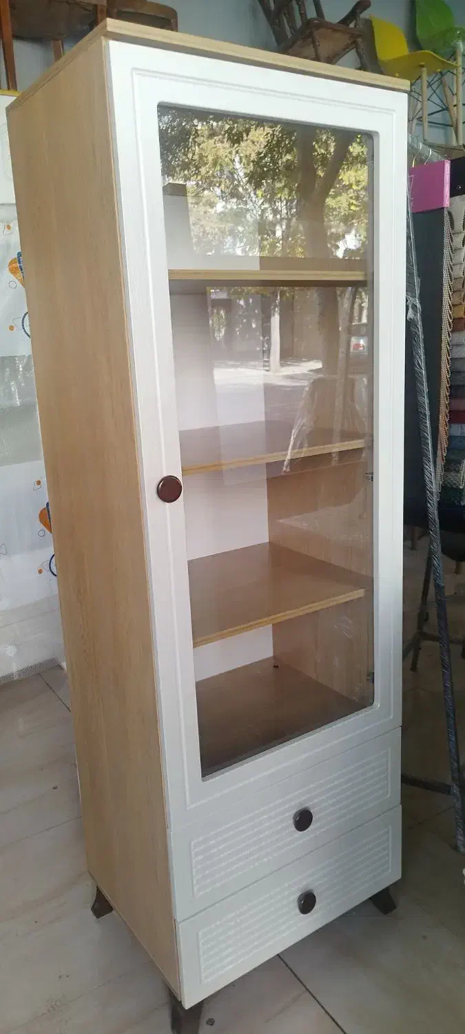 کتابخانه درب دار|کتابخانه، شلف، قفسه‌های دیواری|الوند, |دیوار