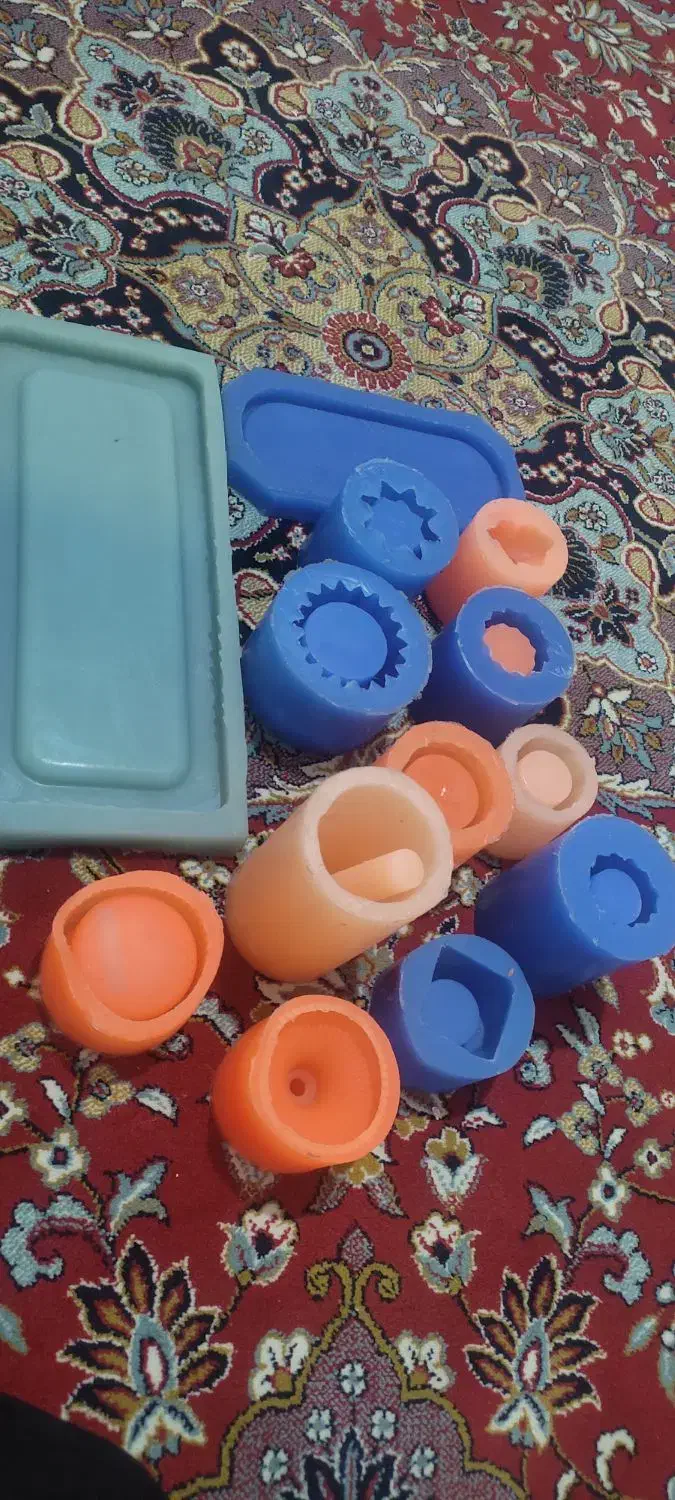 قالب سیلیکونی و تعدادی رنگ نو|صنایع دستی و سایر لوازم تزئینی|ارومیه, |دیوار