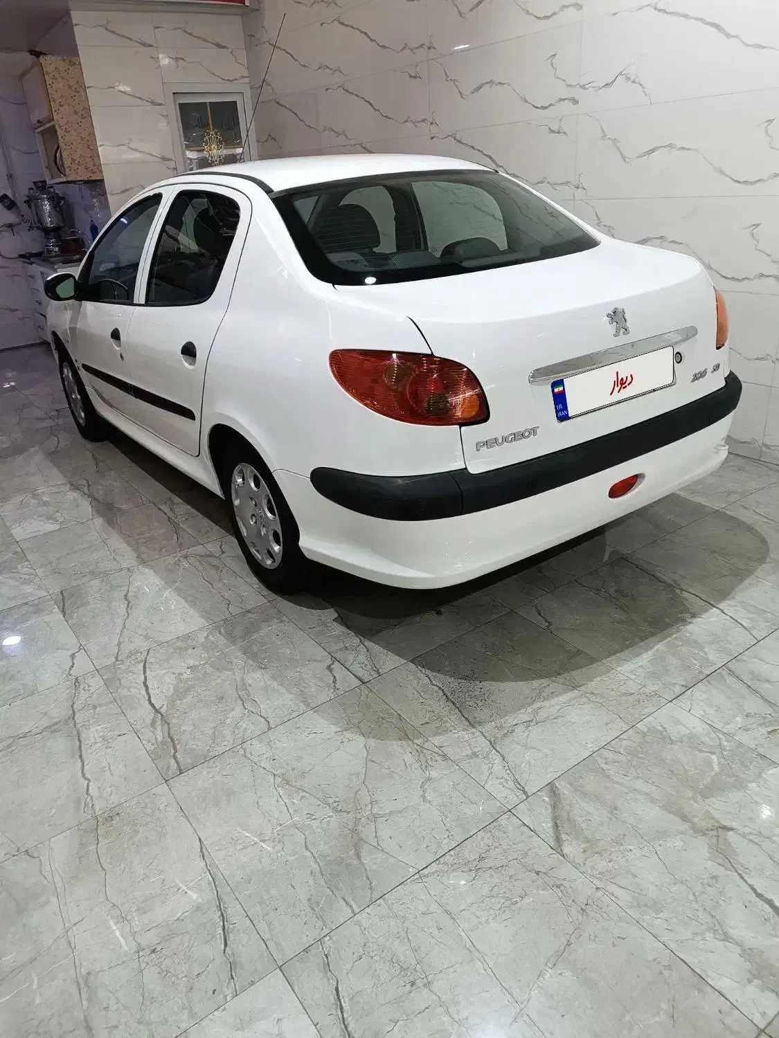 پژو ۲۰۶صندوقدارv8|خودرو سواری و وانت|زنجان, |دیوار