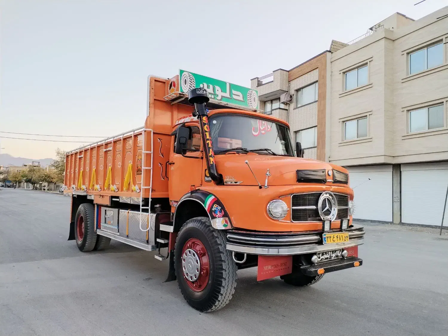 بنز تک باری 1924مدل1357|خودرو سنگین|تیران, |دیوار