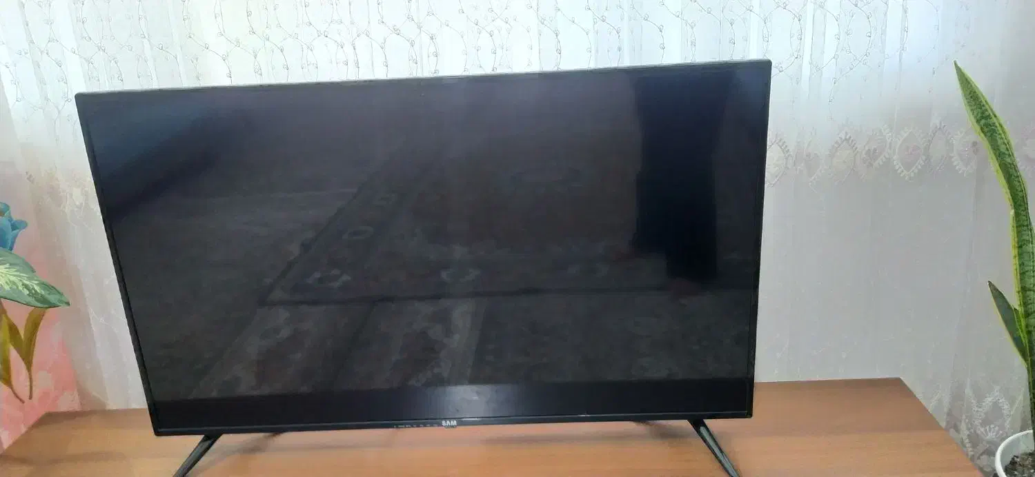 تلوزیون سام ضربه خورده ال سی دی شکسته|تلویزیون و پروژکتور|رامند, |دیوار