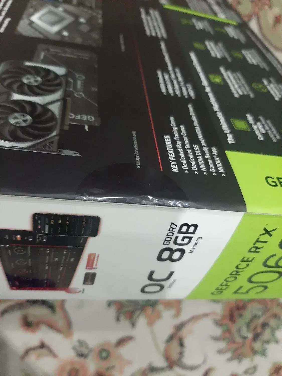 کارت گرافیک آکبند و نو rtx 5060 8gb dual asus gpu|قطعات و لوازم جانبی رایانه|تهران, هاشمی|دیوار