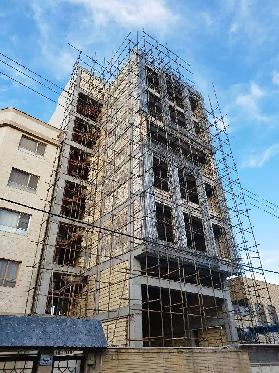 داربست فلزی فتاحی|خدمات پیشه و مهارت|قم, علی آباد|دیوار