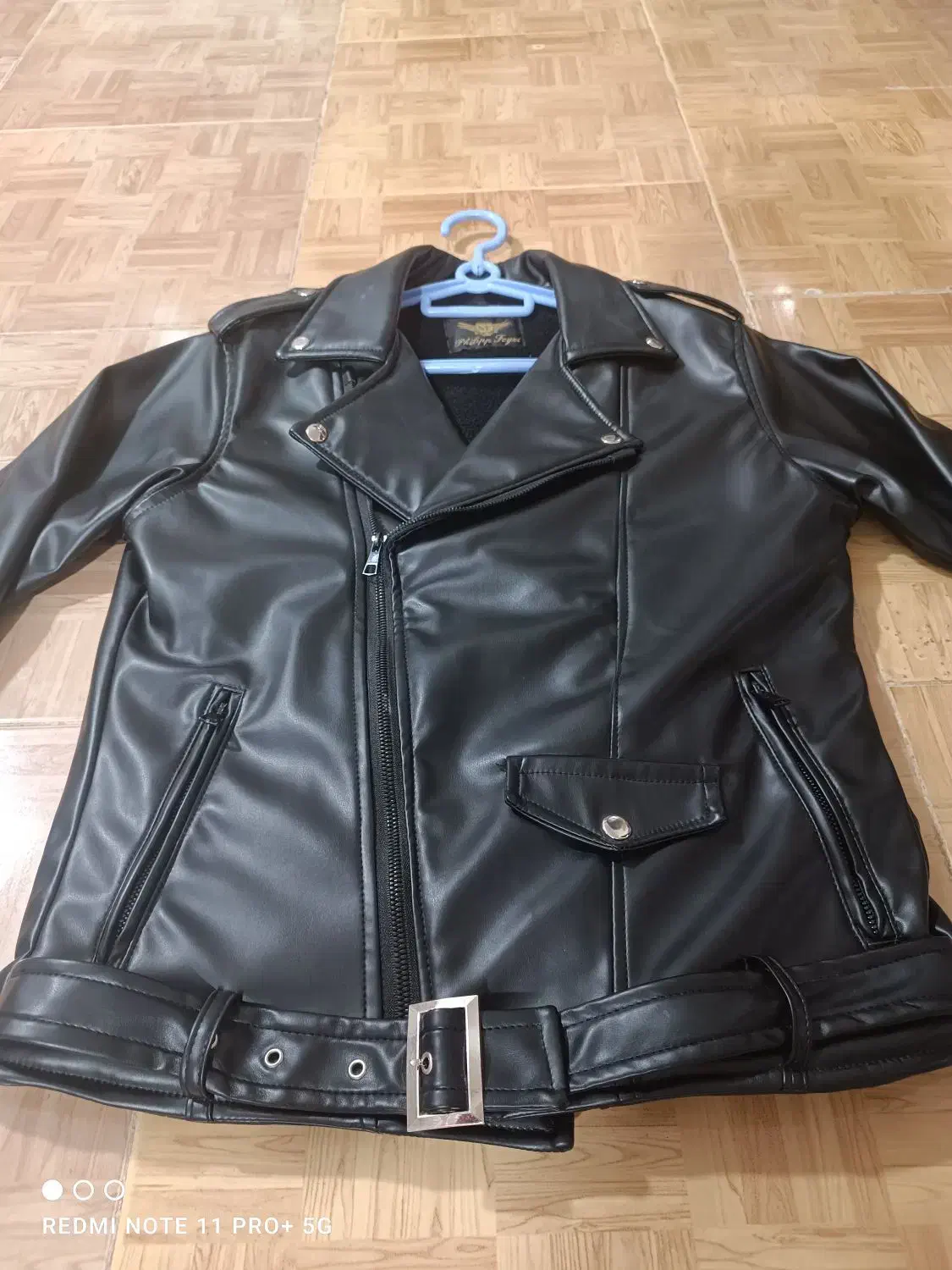 کاپشن چرم یقه کج وکاپشن لی|لباس|زابل, |دیوار