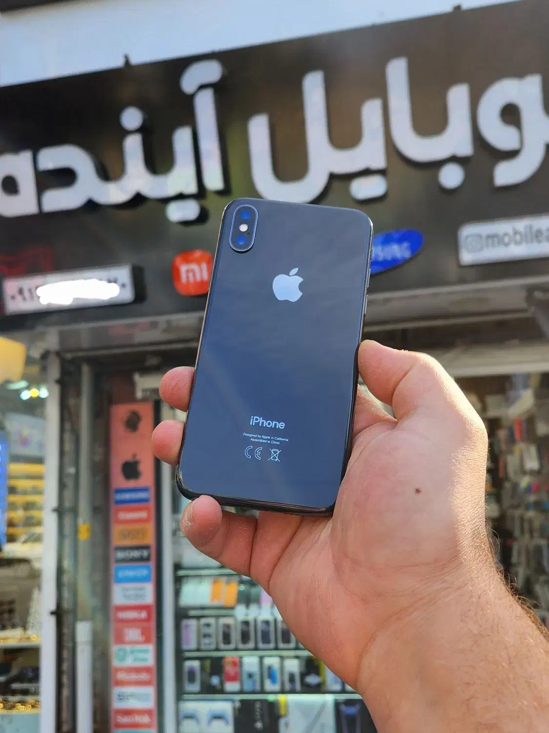 گوشی اپل Iphone X حافظه ۲۵۶باتری ۱۰۰ بدون فیس ایدی|موبایل|زنجان, |دیوار