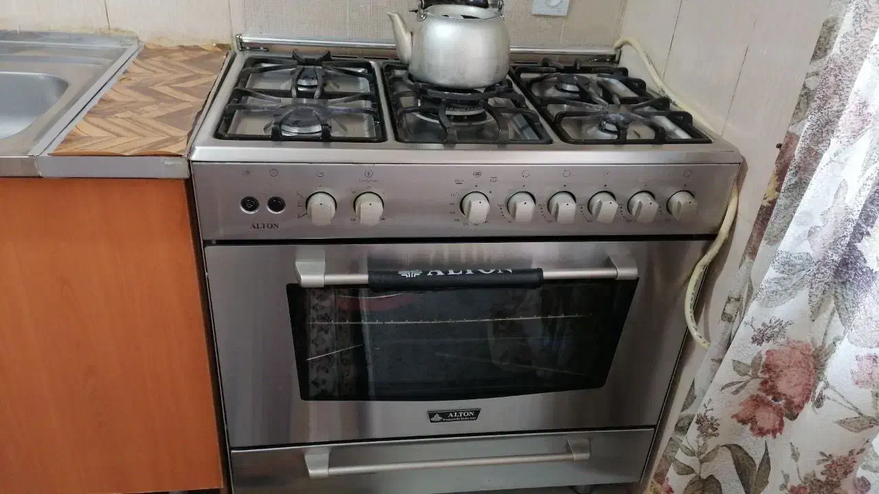 گاز فر تمام استیل|اجاق گاز و لوازم برقی پختوپز|گرگان, |دیوار