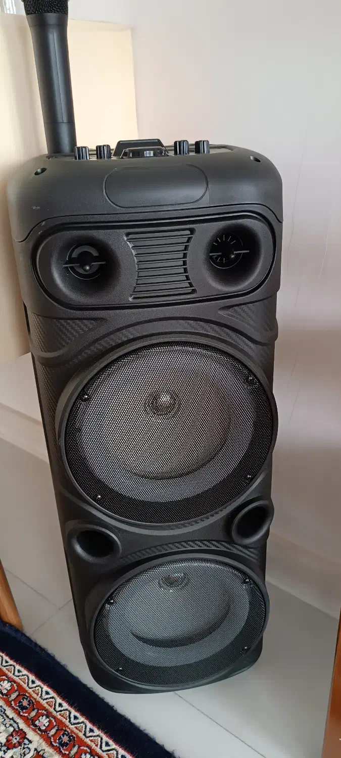 اسپیکر Zqs قابل حمل چمدانی میکروفون دار|پخشکننده همراه|زنجان, |دیوار