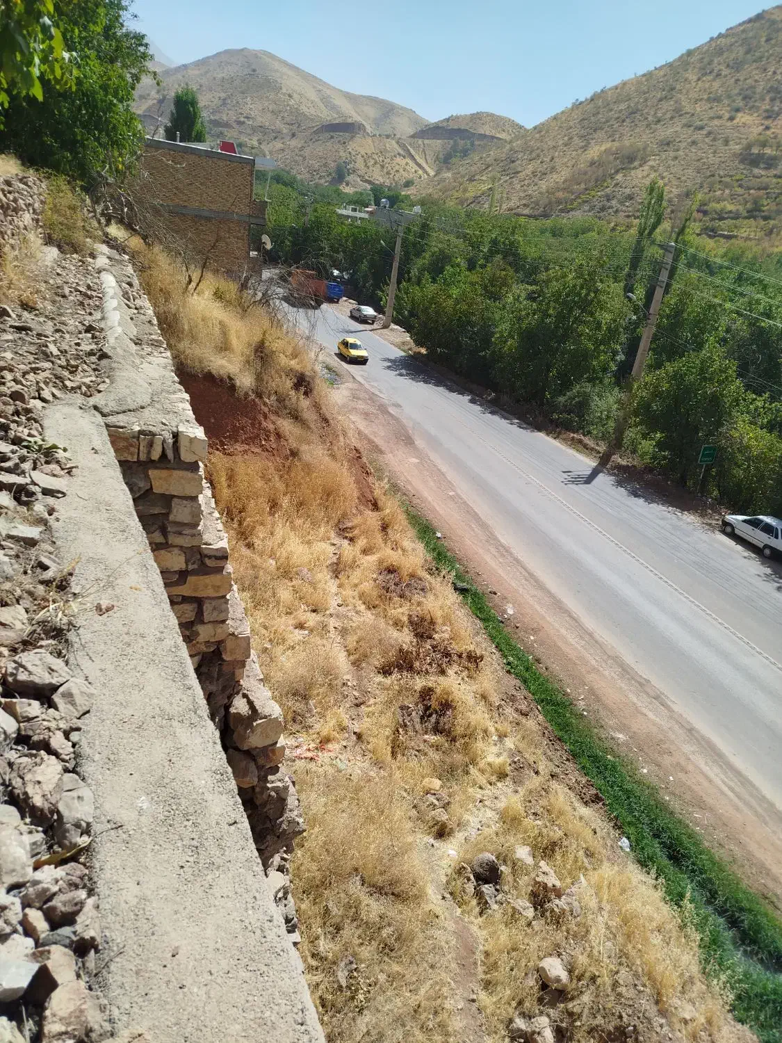 فروش زمین جاده اصلی روستای شمشیر|فروش زمین و ملک کلنگی|پاوه, |دیوار