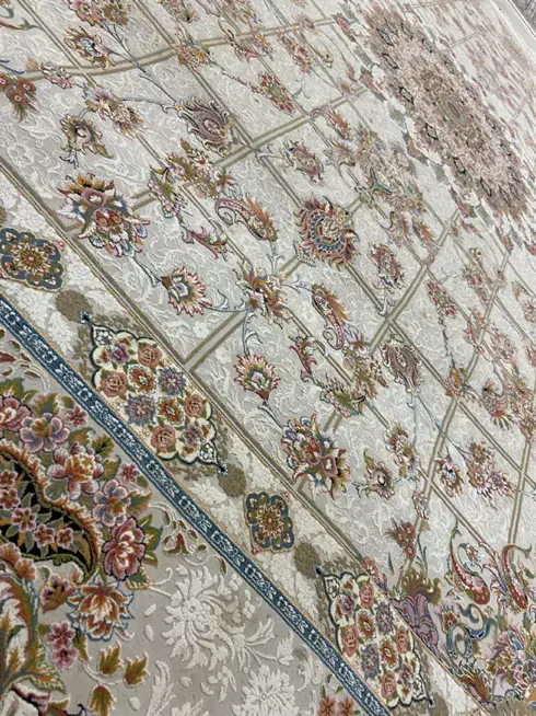 یک جفت فرش ۹ متری قالی سلیمان ۱۲۰۰ شانه برجسته|فرش|اصفهان, دشتستان|دیوار