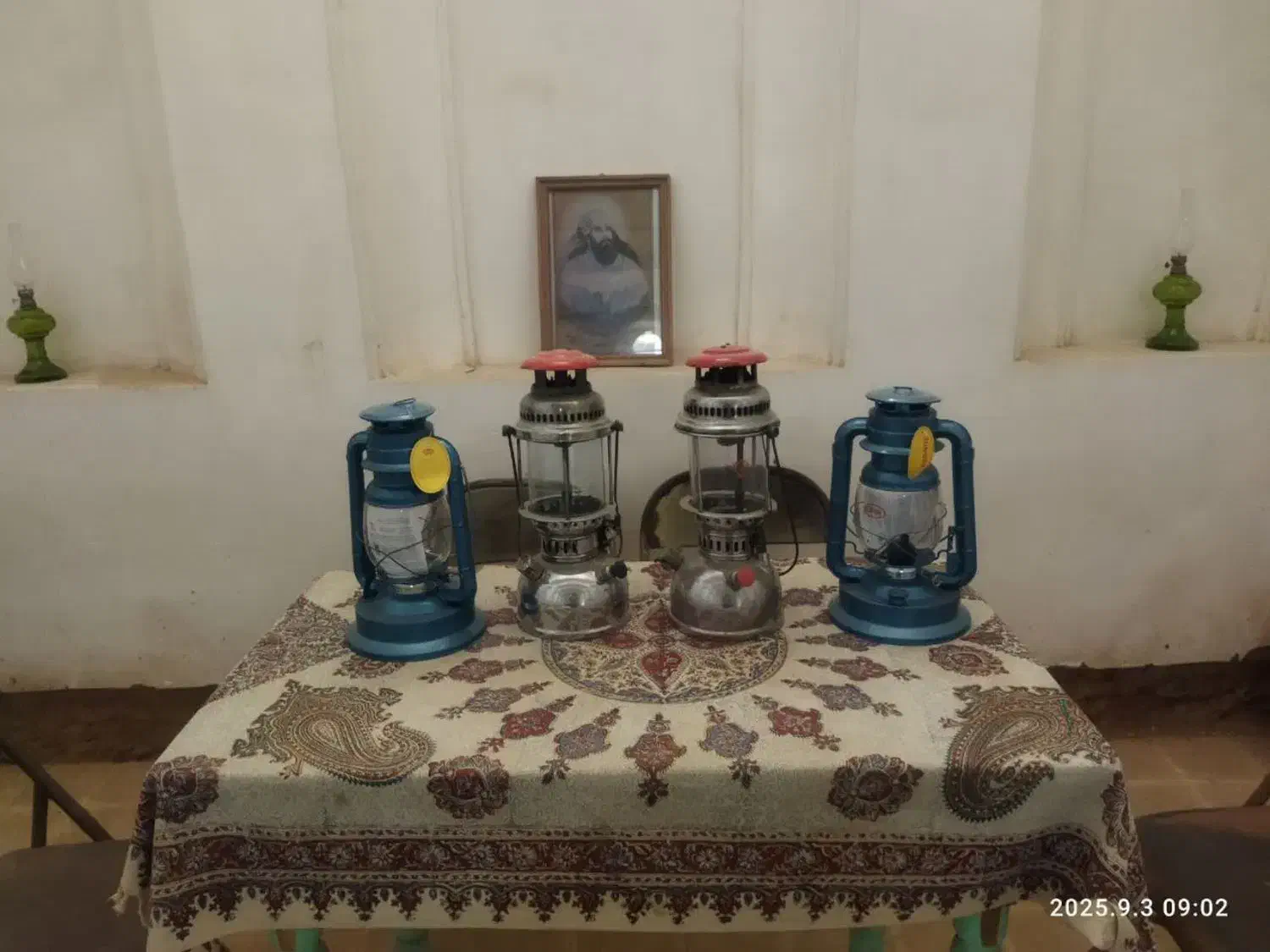 چراغ|لامپ و چراغ|یزد, |دیوار